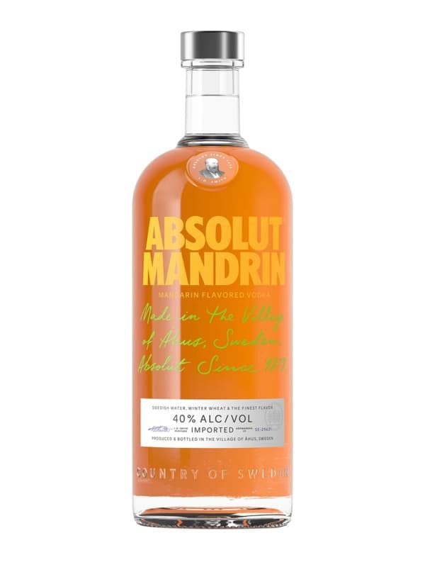 Rượu Vodka Absolut Mandrin (Cam)