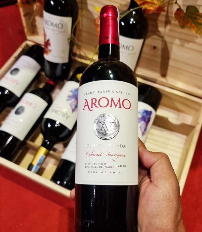 Aromo Reserva Privada Cabernet Sauvignon 2 Aromo Reserva Privada Cabernet Sauvignon