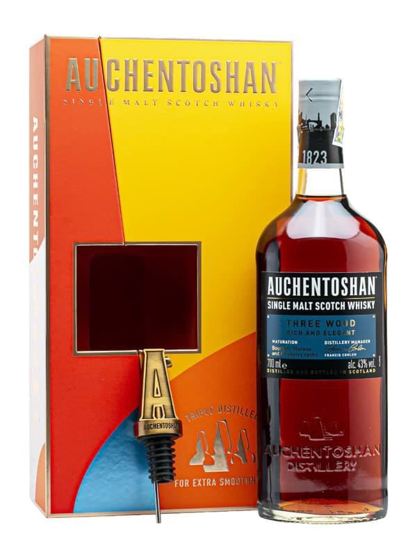 Auchentoshan Three Wood - Hộp quà Tết 2024