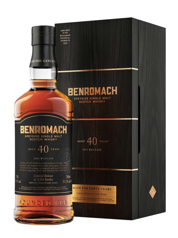 Benromach 40 năm - 2023 Release