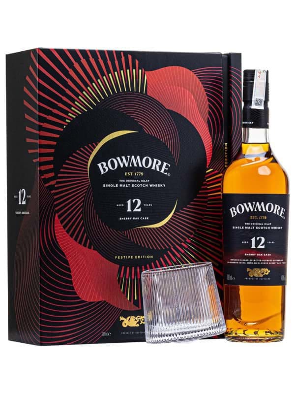 Bowmore 12 năm Sherry OaK - Hộp quà Tết 2026