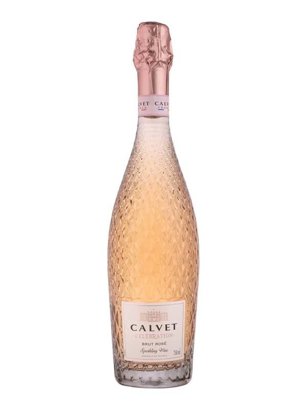 Rượu vang nổ Calvet Celebration Rose