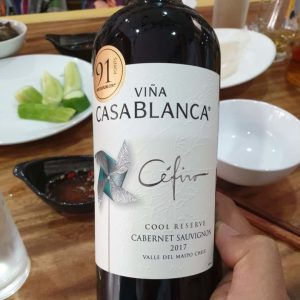 Rượu vang Casablanca Cefiro Cabernet Sauvignon