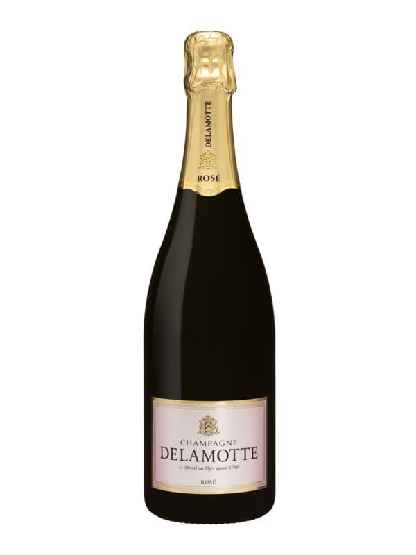 Rượu Champagne Delamotte Rose