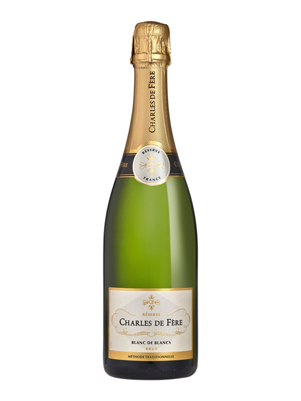 Rượu vang nổ Charles de Fere Reserve Blanc de Blancs Brut 1 Rượu vang nổ Charles de Fere Reserve Blanc de Blancs Brut