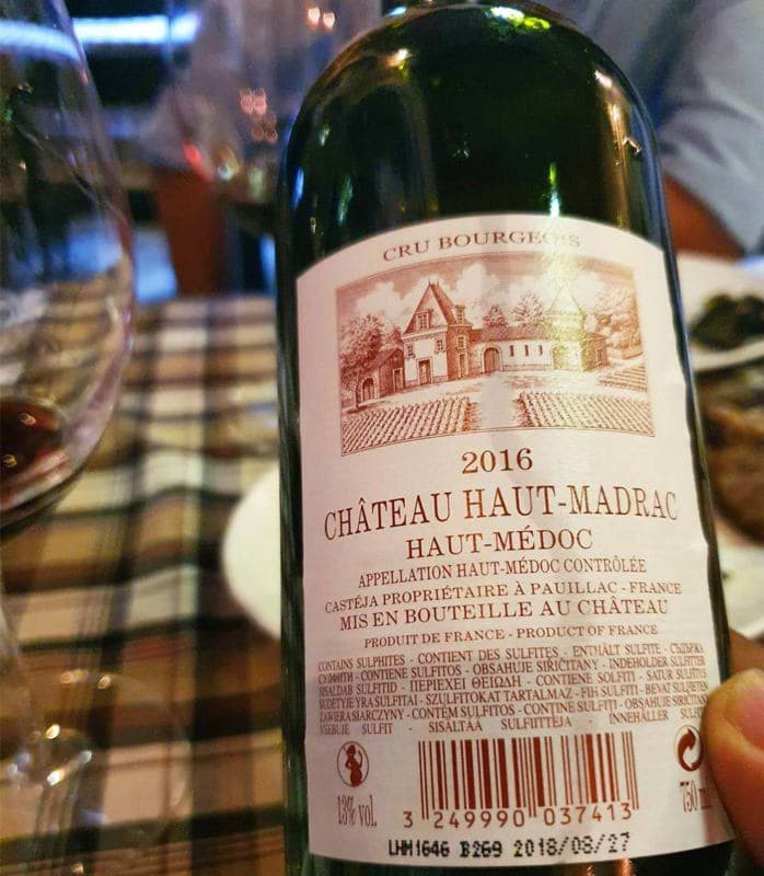 Rượu vang Chateau Haut - Madrac 2 Rượu vang Chateau Haut - Madrac