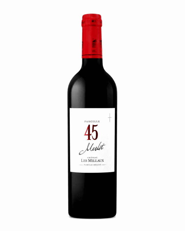 Chateau Les Millaux Parcell 45 Merlot 1 Chateau Les Millaux Parcell 45 Merlot