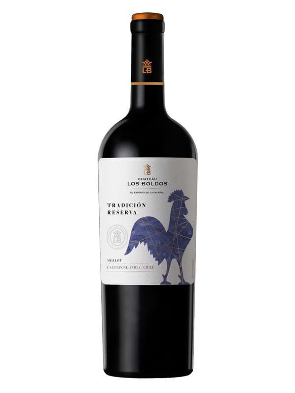 Rượu vang Chateau Los Boldos Tradition Reserve Merlot 1 Rượu vang Chateau Los Boldos Tradition Reserve Merlot