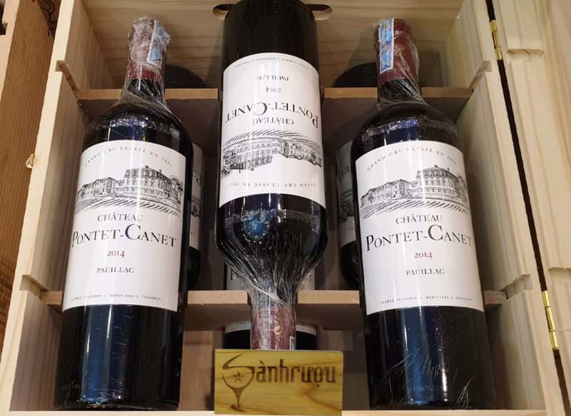 Rượu vang Chateau Pontet Canet 2 Rượu vang Chateau Pontet Canet