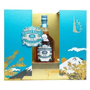 Chivas 18 Mizunara - Hộp quà Tết 2023