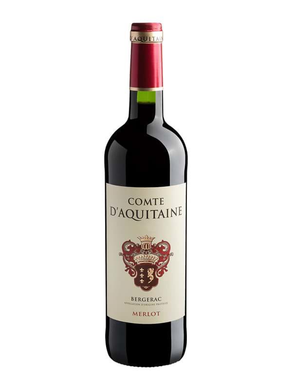 Rượu vang Comte D'Aquitaine Bergerac Merlot 1 Rượu vang Comte D'Aquitaine Bergerac Merlot