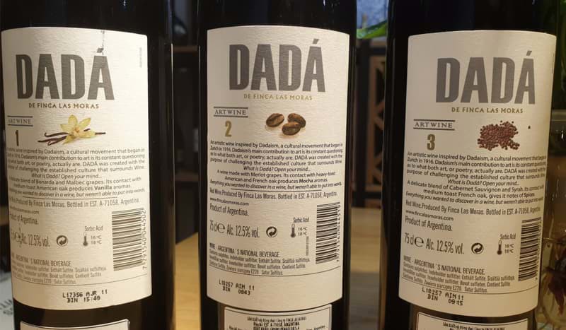 Rượu vang Dada No. 1 2 Rượu vang Dada No. 1