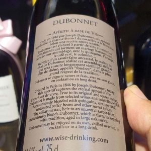 Rượu vang Dubonnet 3 Rượu vang Dubonnet