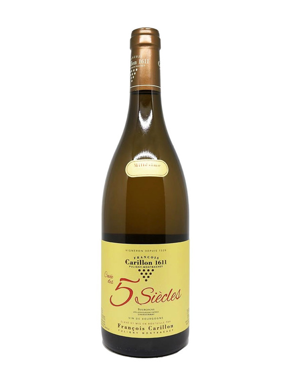 Francois Carillon Bourgogne Chardonnay Cuvee des 5 siecles 1 Francois Carillon Bourgogne Chardonnay Cuvee des 5 siecles