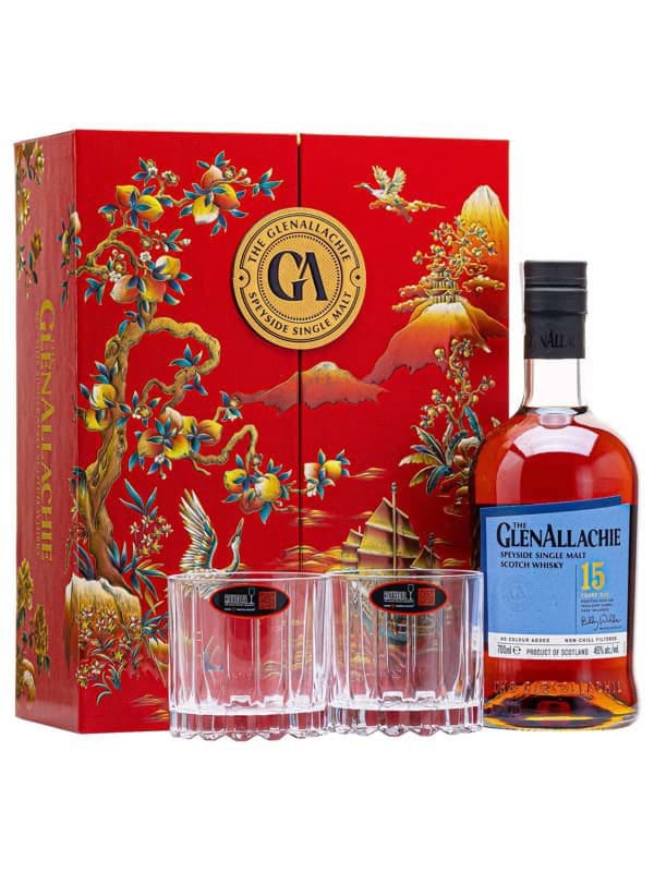 GlenAllachie 15 năm - Hộp quà 2 Ly Tết 2026