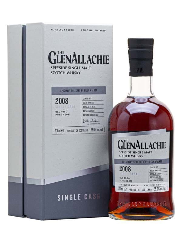 GlenAllachie 2008 Cask No.303
