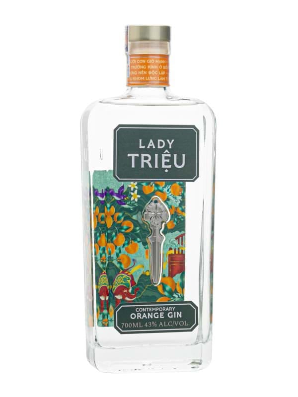 Lady Trieu Contemporary Orange Gin