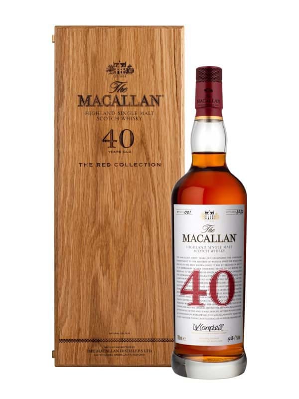 Macallan 40 năm - The Red Collection