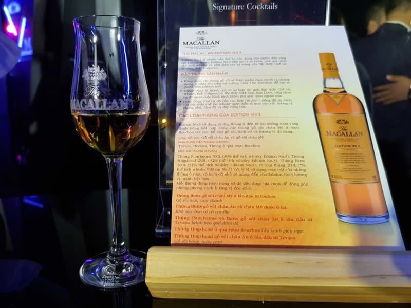Rượu Macallan Edition No. 3 6 Rượu Macallan Edition No. 3