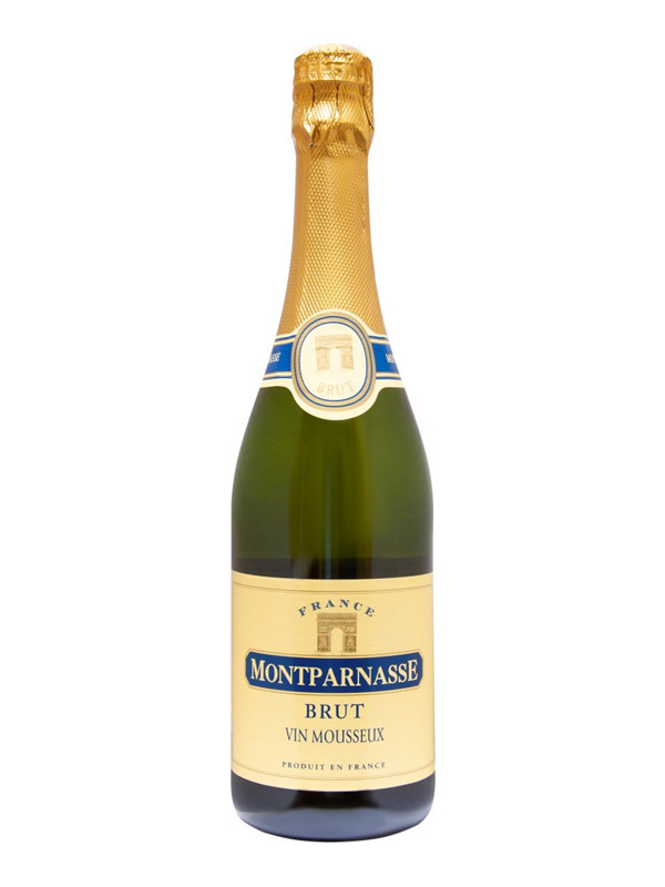 Rượu vang Montparnasse Vin Mousseux Brut Sparkling 1 Rượu vang Montparnasse Vin Mousseux Brut Sparkling