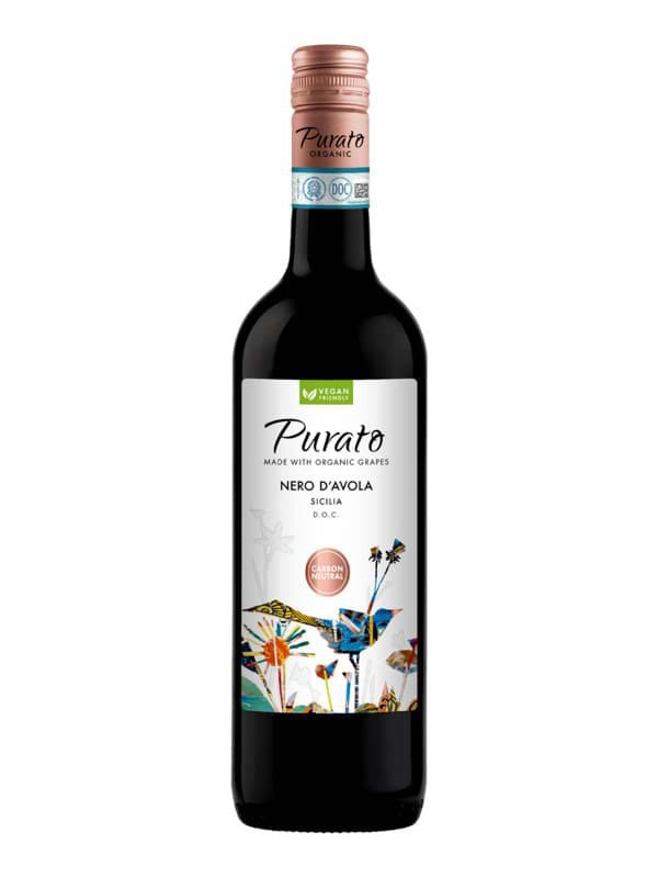 Rượu vang Purato Nero d'Avola Organic DOC