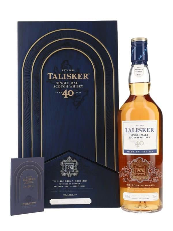 Rượu Talisker 1978 - 40 năm