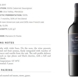 Rượu vang TrumpeTer Cabernet Sauvignon 3 Rượu vang TrumpeTer Cabernet Sauvignon