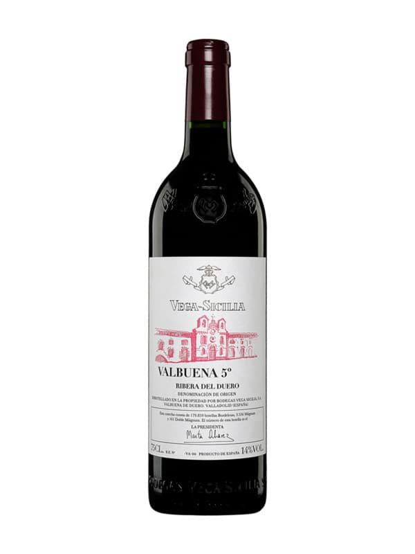 Rượu vang Vega Sicilia Tinto Valbuena 5°
