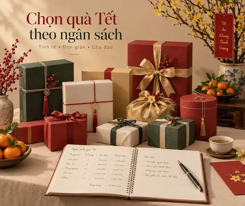 Cách chọn rượu whisky biếu Tết 2027 sang trọng, ý nghĩa 3 Cân nhắc ngân sách khi chọn quà whisky biếu Tết