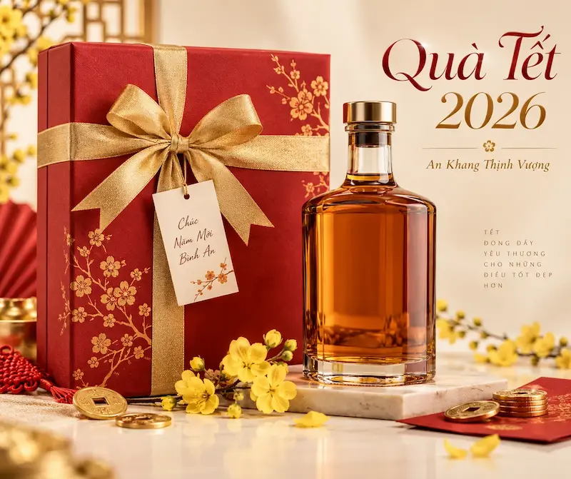 Cách chọn rượu whisky biếu Tết 2027 sang trọng, ý nghĩa 4 hop qua whisky duoc trinh bay chin chu ae9a88c5