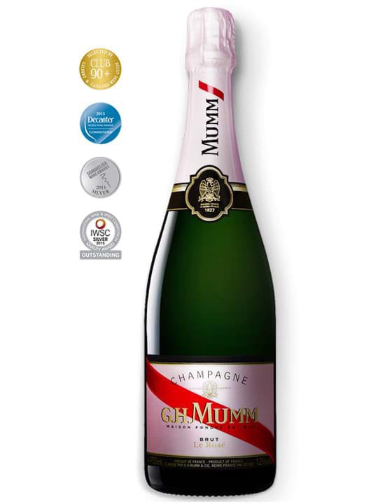 Rượu Champagne GH Mumm Rose