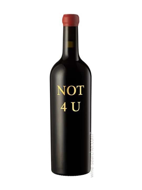 Rượu vang Not 4 U 1 Rượu vang Not 4 U